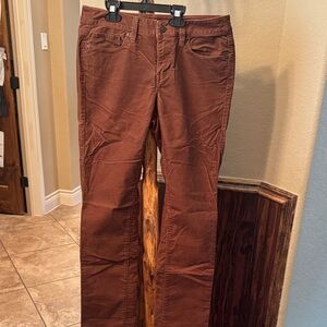 LOFT Brown Straight Leg Pants